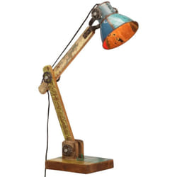 Lampada Scrivania Industriale Rotonda Multicolore 23x18x95 E27 Vidaxl 47400