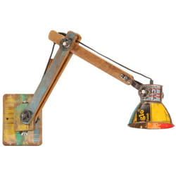 Lampada da Parete in Stile Industriale Rotonda Multicolore E27 vidaXL36261