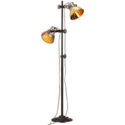 Vidaxl - Lampada da Pavimento con 2 Paralumi Multicolore E27 85846
