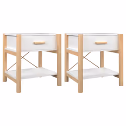 VidaXL 345655, Bianco, 420 mm, 380 mm, 450 mm, 2 pz
