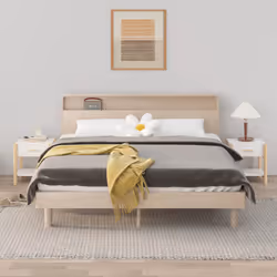 VidaXL 345655 comodino Bianco
