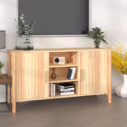 Questa classica credenza è pensata per essere un'aggiunta pratica e decorativa alla vostra casa. Materiale resistente: Il leg ...