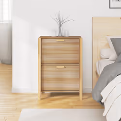 vidaXL Scarpiera 57,5x33x80 cm in Legno Multistrato - Vista aggiuntiva 3