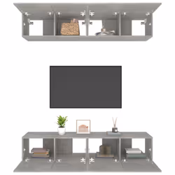 VidaXL 3114185 supporto TV e sistema audio - Vista aggiuntiva 5