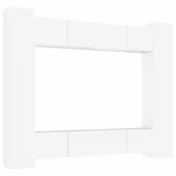 VidaXL 3114230, Bianco, Legno, Legno, 800 mm, 8 pz