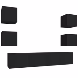 VidaXL 3114255, Nero, Legno, Legno, 800 mm, 300 mm, 300 mm