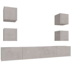 VidaXL 3114265, Grigio, Legno, Legno, 1000 mm, 300 mm, 300 mm