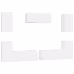 VidaXL 3114302, Bianco, Legno, Legno, 800 mm, 1 pz