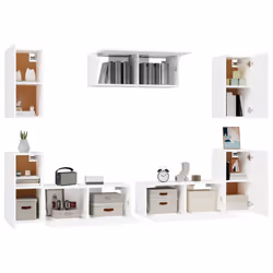 VidaXL 3114302 supporto TV e sistema audio - Vista aggiuntiva 4