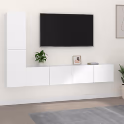 VidaXL 3114310, Bianco, Legno, Legno, 800 mm, 4 pz