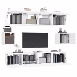 VidaXL 3114358 supporto TV e sistema audio - Vista aggiuntiva 4