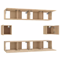 VidaXL 3114360 supporto TV e sistema audio - Vista aggiuntiva 5