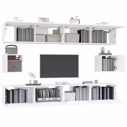 VidaXL 3114366 supporto TV e sistema audio - Vista aggiuntiva 4