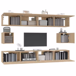 VidaXL 3114368 supporto TV e sistema audio - Vista aggiuntiva 4
