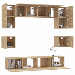 VidaXL 3114416 supporto TV e sistema audio - Vista aggiuntiva 4
