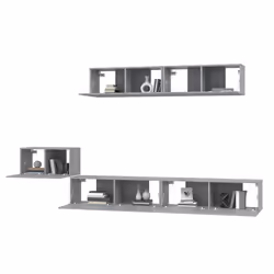 VidaXL 3114436 supporto TV e sistema audio - Vista aggiuntiva 4