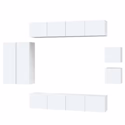 VidaXL 3114486, Bianco, Legno, Legno, 900 mm, 1 pz