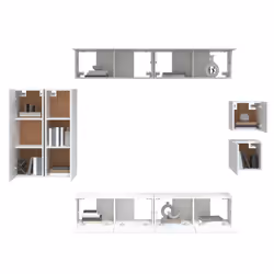 VidaXL 3114486 supporto TV e sistema audio - Vista aggiuntiva 4