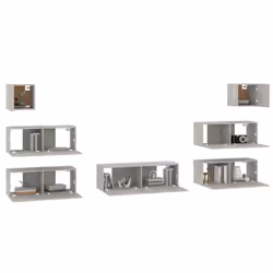 VidaXL 3114545 supporto TV e sistema audio - Vista aggiuntiva 4