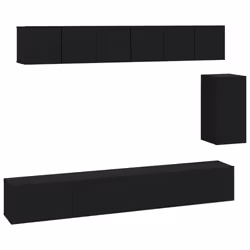 VidaXL 3114615, Nero, Legno, Legno, 1 pz
