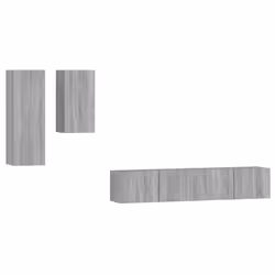 VidaXL 3114636, Grigio, Legno, Legno, 1000 mm, 300 mm, 300 mm