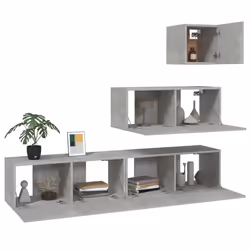 VidaXL 3114649 supporto TV e sistema audio - Vista aggiuntiva 4