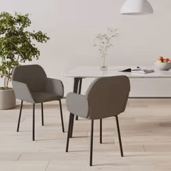 Queste sedie da pranzo coniugano semplicità e comfort con un design elegante, che le rende un elemento d'arredo accattivante  ...