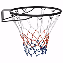 Canestro da Basket Nero 45 cm Acciaiocod mxl 121102 - Vista aggiuntiva 3