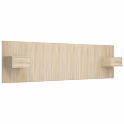 vidaXL Testiera Letto con Comodini in Legno Multistrato Rovere Sonoma - Vista aggiuntiva 2