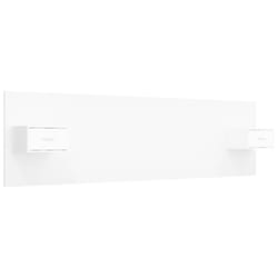 VidaXL 3115732 testiera e pedana Bianco