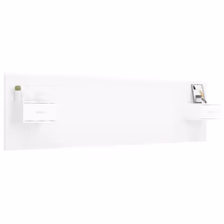 VidaXL 3115732 testiera e pedana Bianco - Vista aggiuntiva 3
