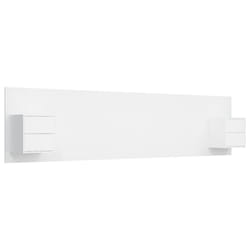 VidaXL 3115756 testiera e pedana Bianco