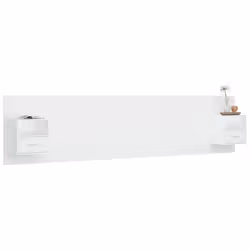 VidaXL 3115764 testiera e pedana Bianco - Vista aggiuntiva 5