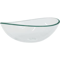Vidaxl - Lavandino in Vetro Temperato 54,5x35x15,5 cm Trasparente