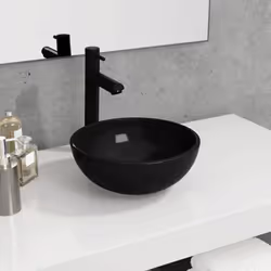 Questo lavandino in vetro temperato sarà un complemento elegante a qualsiasi bagno, toeletta o lavatoio. Materiale resistente ...