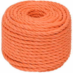 Questa corda da lavoro intrecciata è ideale per un utilizzo generico in casa, giardino e officina. Materiale durevole: La cor ...