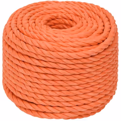 Questa corda da lavoro intrecciata è ideale per un utilizzo generico in casa, giardino e officina. Materiale durevole: La cor ...