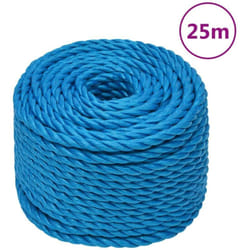 Corda da Lavoro Blu 20 mm 25 m in Polipropilene Vidaxl 259674