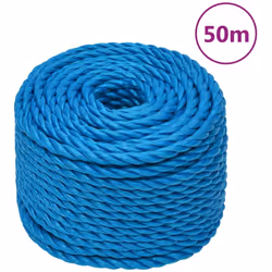 Questa corda da lavoro intrecciata è ideale per un utilizzo generico in casa, giardino e officina. Materiale durevole: La cor ...