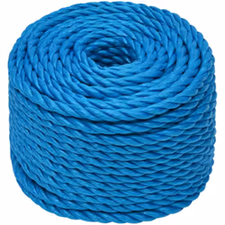 Questa corda da lavoro intrecciata è ideale per un utilizzo generico in casa, giardino e officina. Materiale durevole: La cor ...