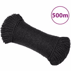 Questa corda da lavoro intrecciata è ideale per un utilizzo generico in casa, giardino e officina. Materiale durevole: La cor ...