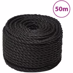 Questa corda da lavoro intrecciata è ideale per un utilizzo generico in casa, giardino e officina. Materiale durevole: La cor ...