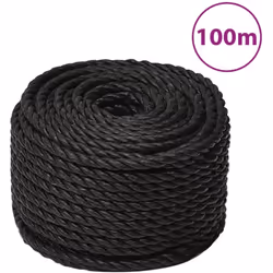 Questa corda da lavoro intrecciata è ideale per un utilizzo generico in casa, giardino e officina. Materiale durevole: La cor ...