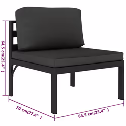 VidaXL 3115922 set mobili da esterno - Vista aggiuntiva 6