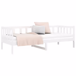VidaXL 814645 divano Divano letto Bianco - Vista aggiuntiva 6