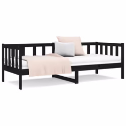 VidaXL 814648 divano Divano letto Nero - Vista aggiuntiva 4