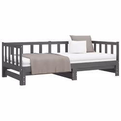 VidaXL 814666 divano Divano letto Grigio - Vista aggiuntiva 5