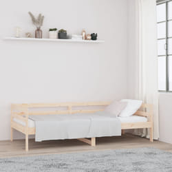 vidaXL Dormeuse senza Materasso 80x200 cm in Legno Massello di Pino