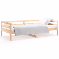vidaXL Dormeuse senza Materasso 80x200 cm in Legno Massello di Pino - Vista aggiuntiva 2