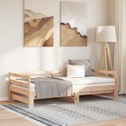 Vidaxl - Lettino Estraibile senza Materasso 80x200 cm 358103